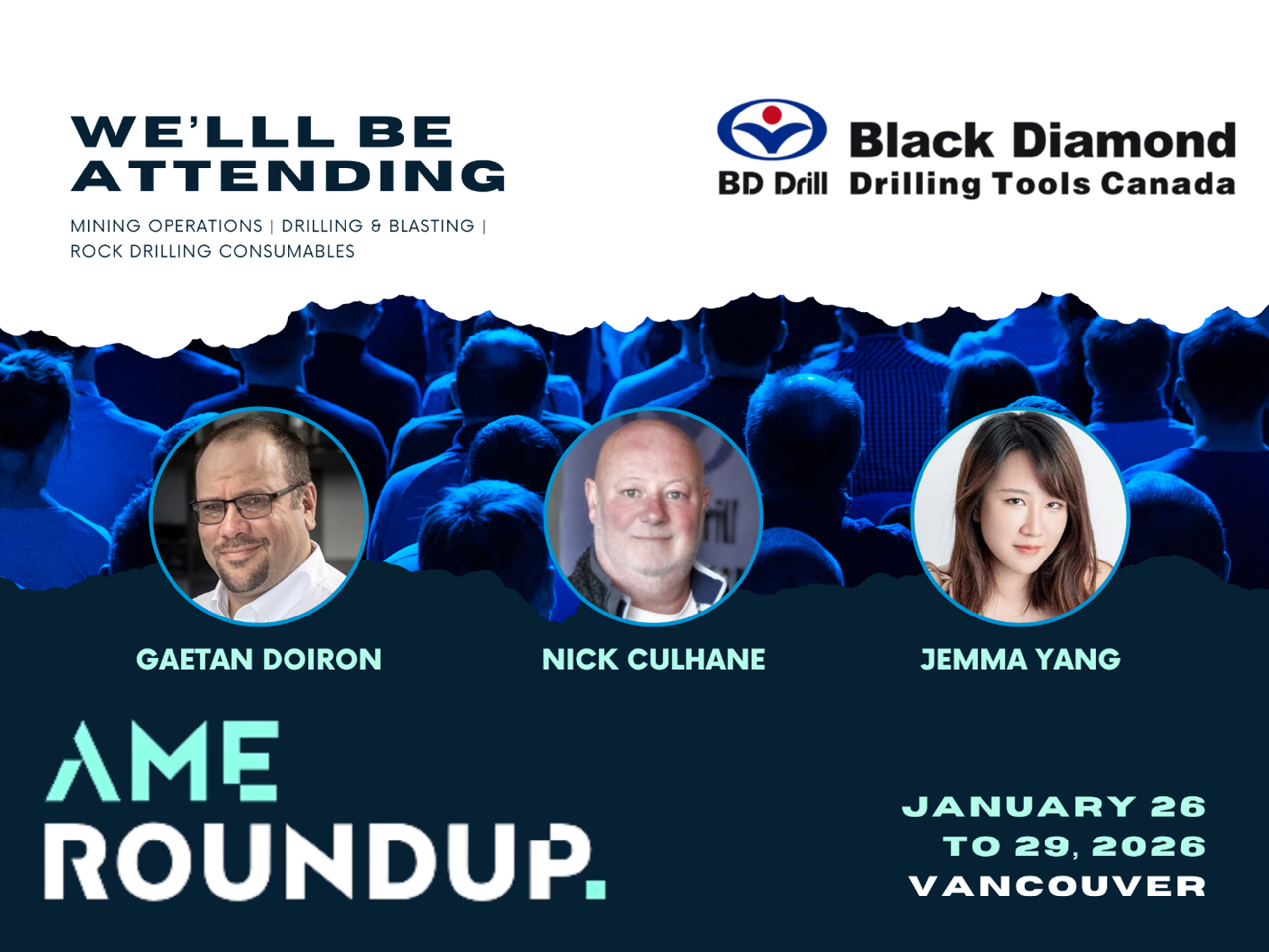 Black Diamond Drilling Tools AME Association for Mineral Exploration 2026 Roundup
