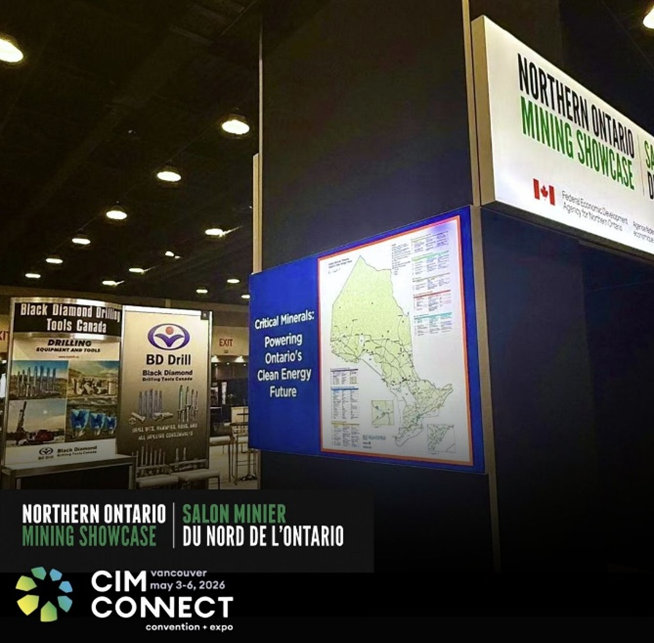 Black Diamond Drilling Tools Canada expose au congrès CIM Connect 2026